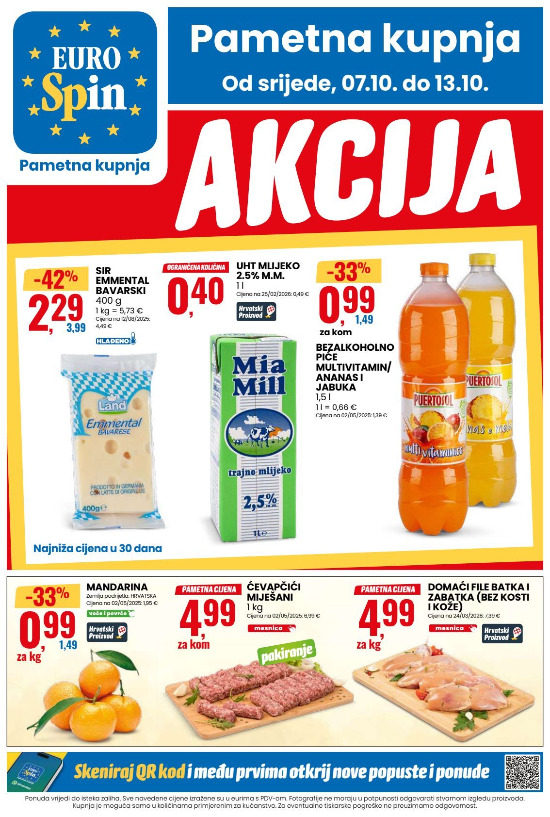 Naslovnica: Eurospin katalog 07.10.2026. – 13.10.2026.