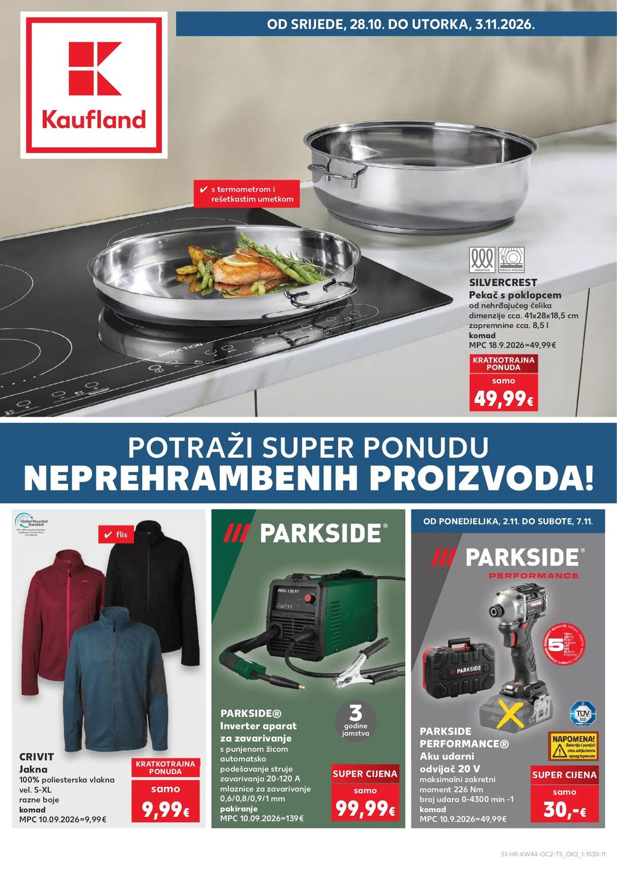 Naslovnica: Kaufland katalog 28.10.2026 - 03.11.2026 (3)