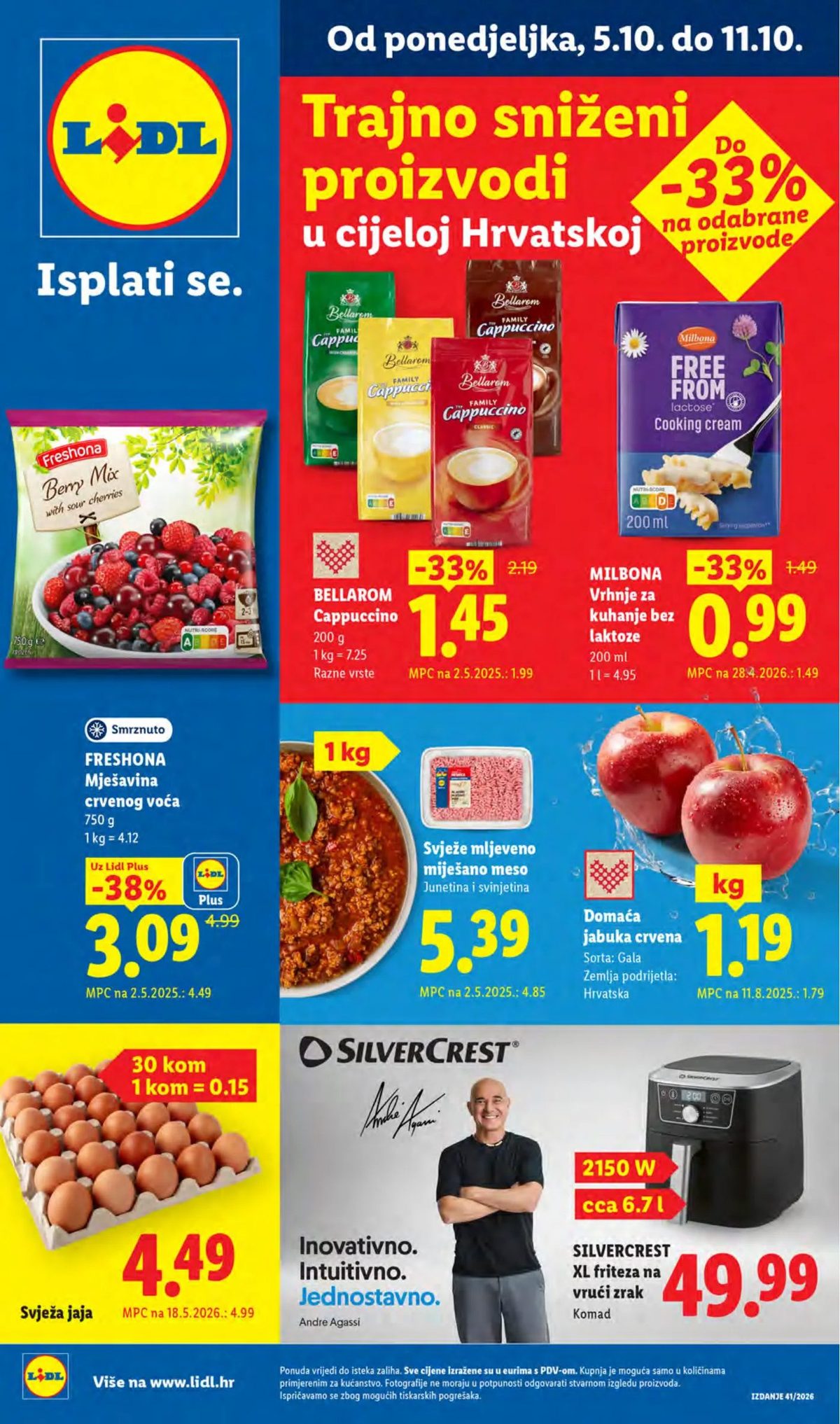 Naslovnica: Lidl katalog Od ponedjeljka, 5.10. do 11.10.
