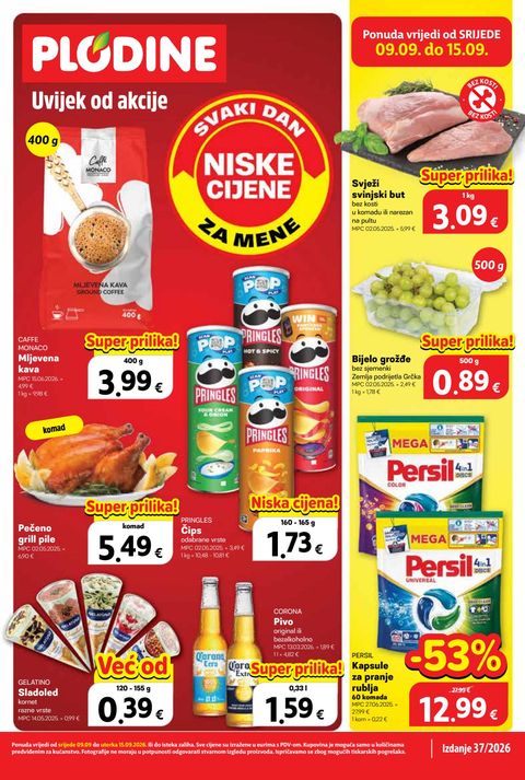 Naslovnica: Plodine katalog 37 09.09.2026. – 15.09.2026.