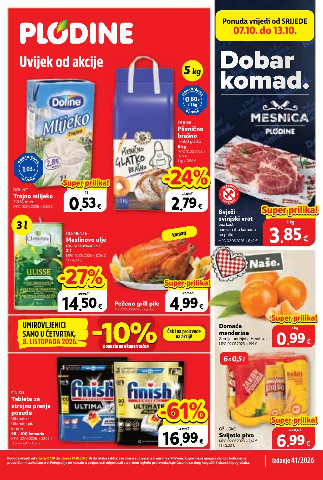 Naslovnica: Plodine katalog 41 07.10.2026. – 13.10.2026.
