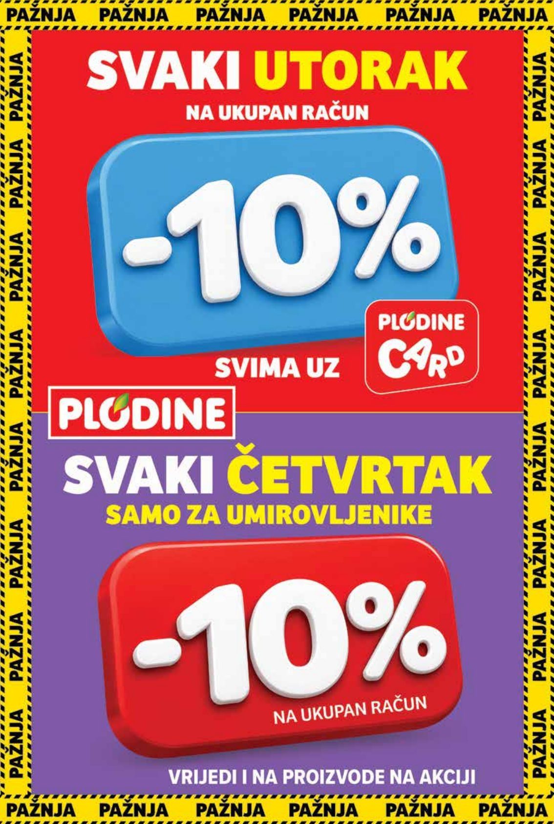 Naslovnica Plodine katalog 43 do 27.10., 325 proizvoda u akciji, vrijedi 21. 10. 2026. – 27. 10. 2026.