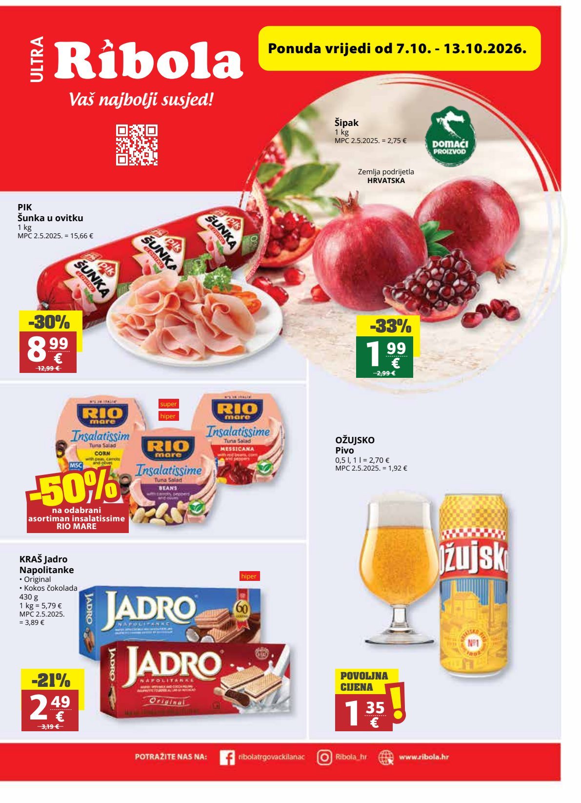 Naslovnica: Ribola 07.10.2026. – 13.10.2026.